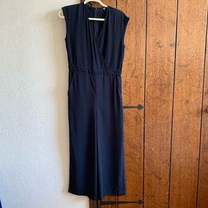 Uniqlo navy blue jumpsuit
